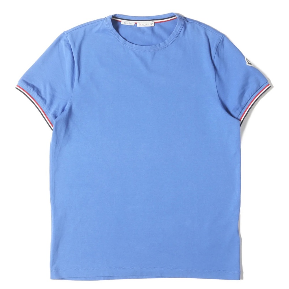🚨SEND OFFERS🚨Moncler Men’s Blue Short Sleeve Tee